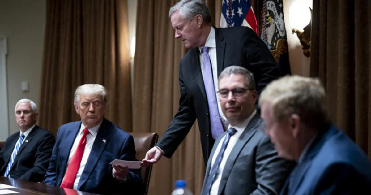 Riggleman: Meadows’ text trove revealed a “roadmap to an attempted coup” | 60 Minutes